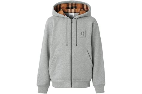 burberry letter graphic appliqué hoodie|burberry letter graphic cotton.